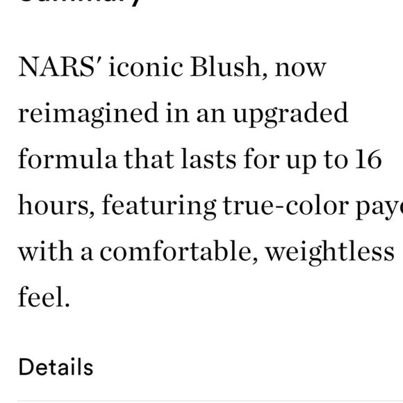 NARS Cosmetics Powder Blush - Travel Size - Picture 11 of 12